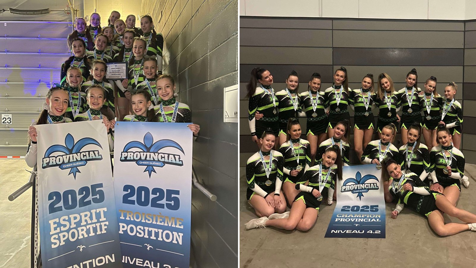 Les Jabs Cheerleading obtiennent leur laissez-passer pour la Floride