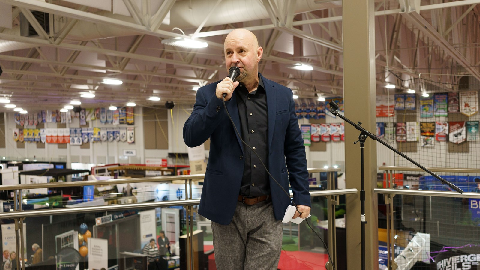 Directeur général de l'APCHQ Beauce-Appalaches, Maxime Tanguay