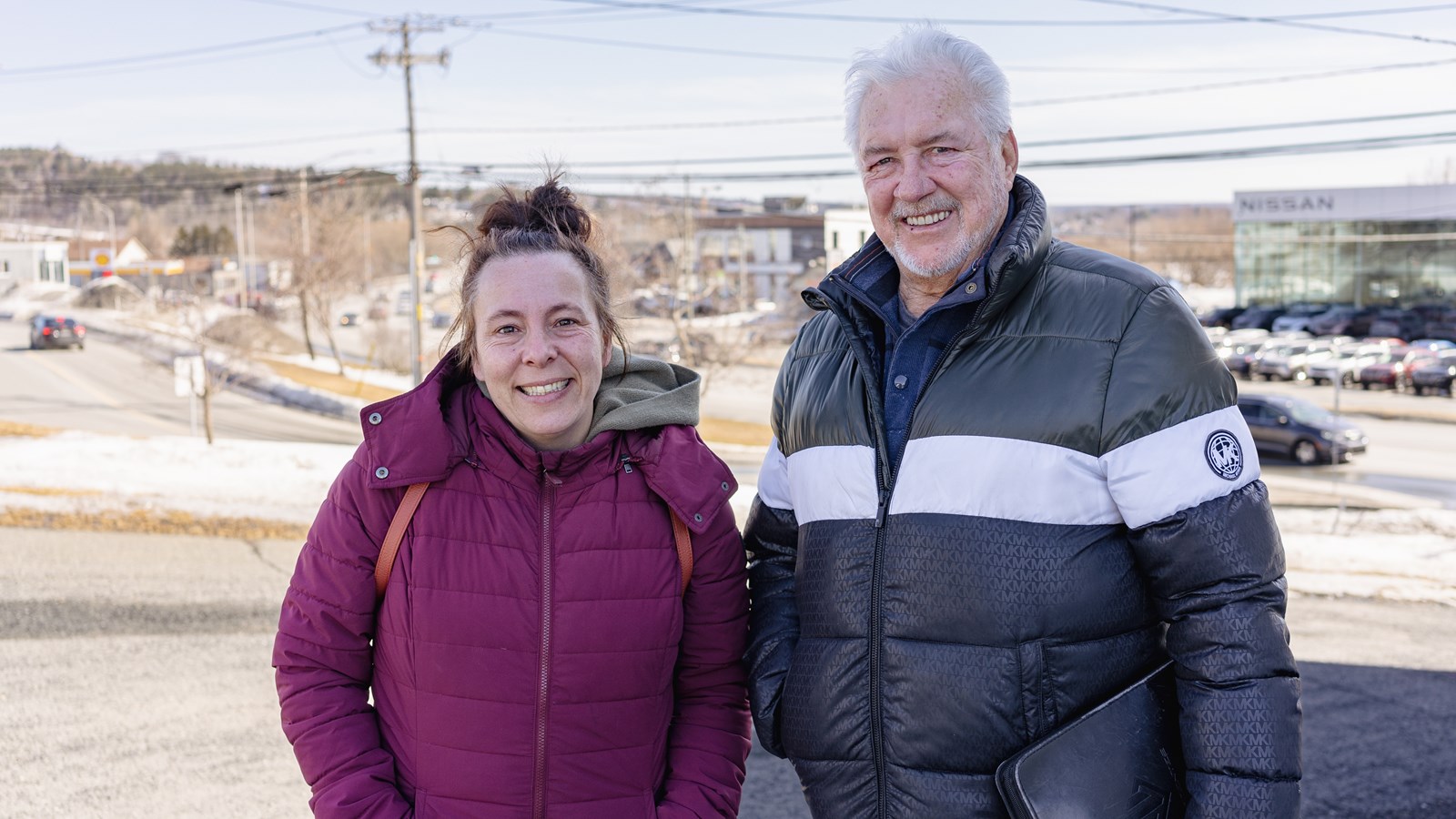 Émilie Vachon et Serge Thomassin
