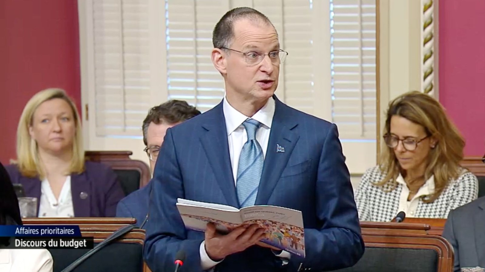 Le ministre des Finances du Québec, Éric Girard.