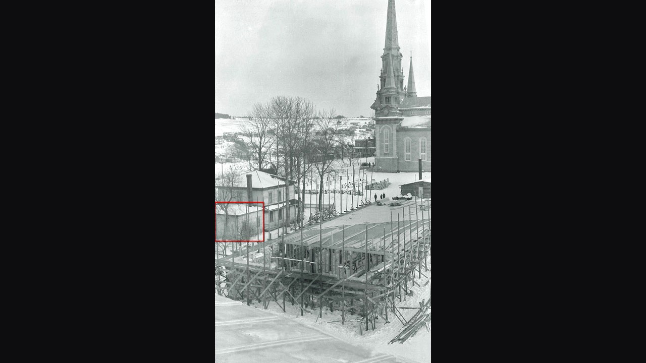 La maison Gonthier dans l'ouest il y a plus d'un siècle