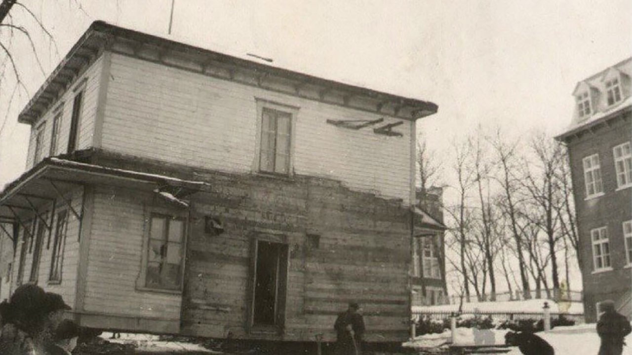 La maison Gonthier dans l'ouest il y a plus d'un siècle