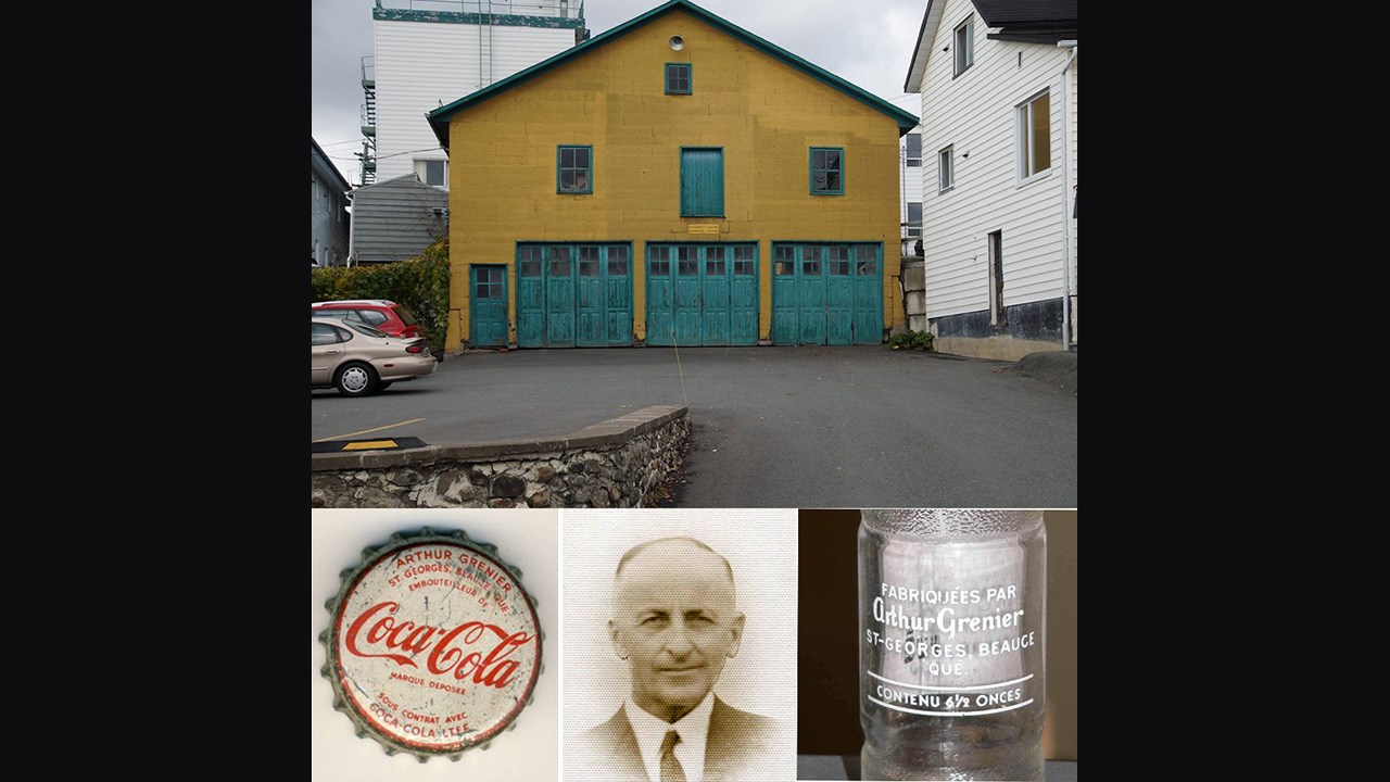 La maison Arthur Grenier Ltée, embouteilleur de Coca-Cola