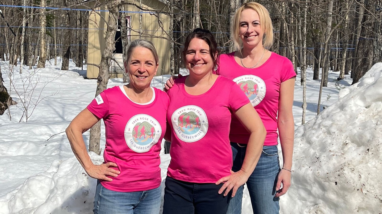 Guylaine Bilodeau, Josée Veilleux et Marie-France Roy