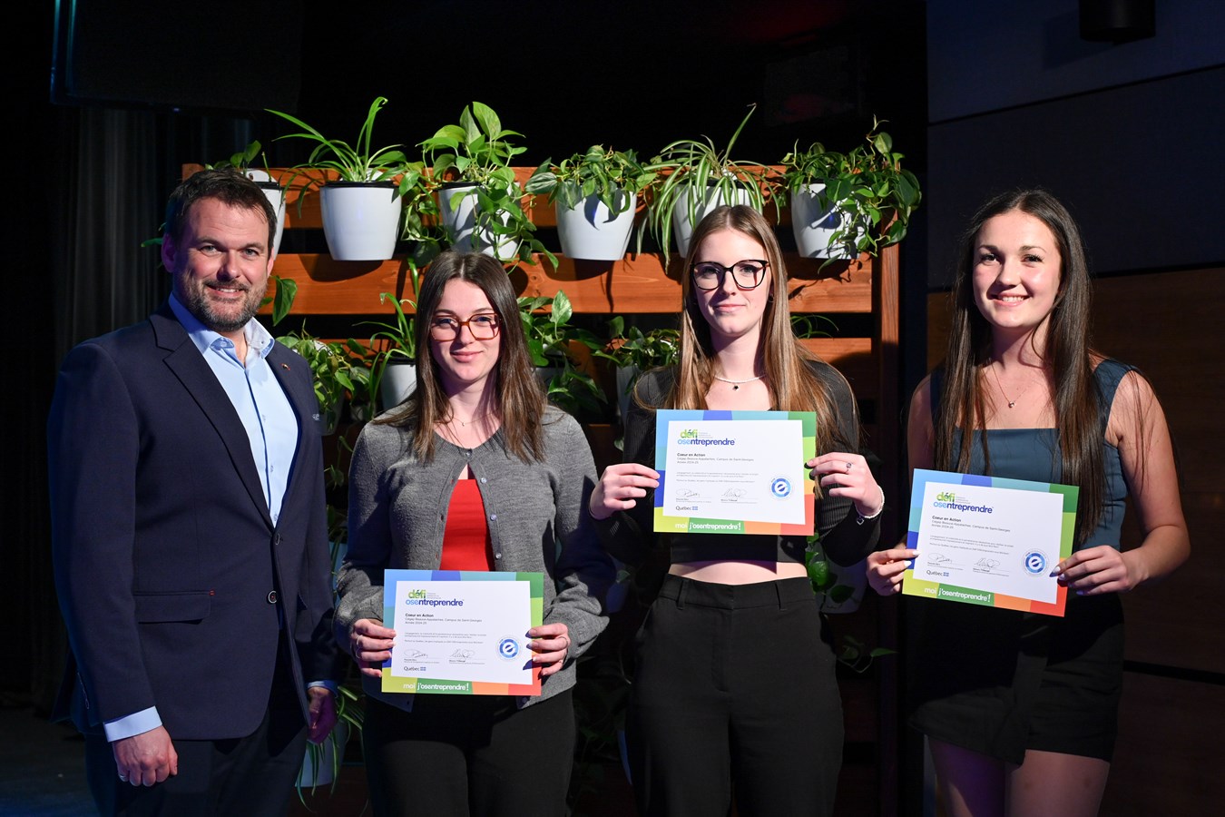 Défi OSEntreprendre : quatre projets du Cégep Beauce-Appalaches accèdent à la finale régionale
