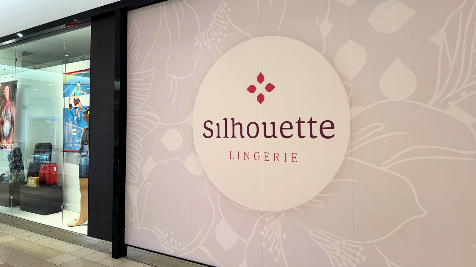 Le magasin Silhouette Lingerie du Carrefour fermera prochainement ses portes