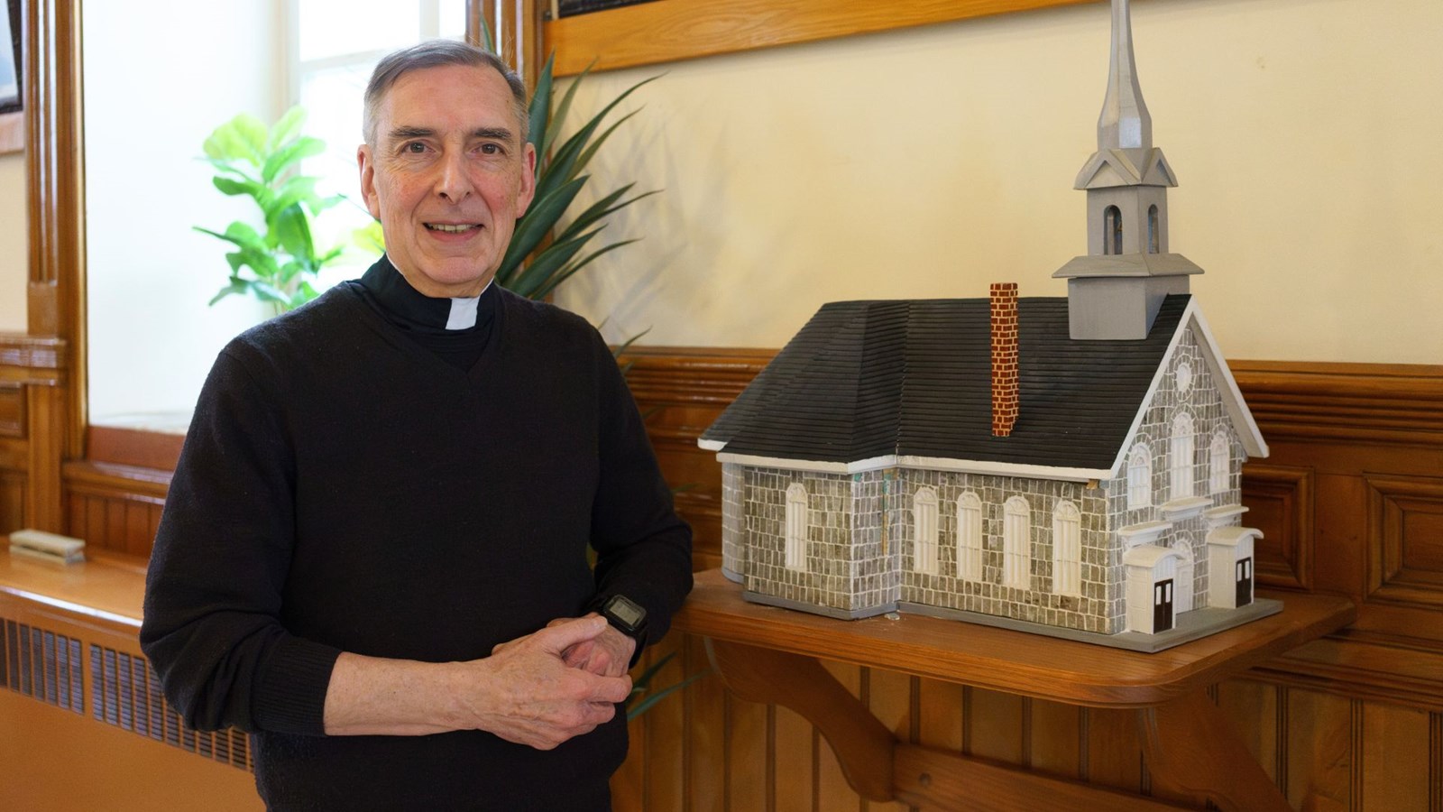 L'abbé Alain Pouliot, modérateur de l’Unité missionnaire Beauce-Sud.
