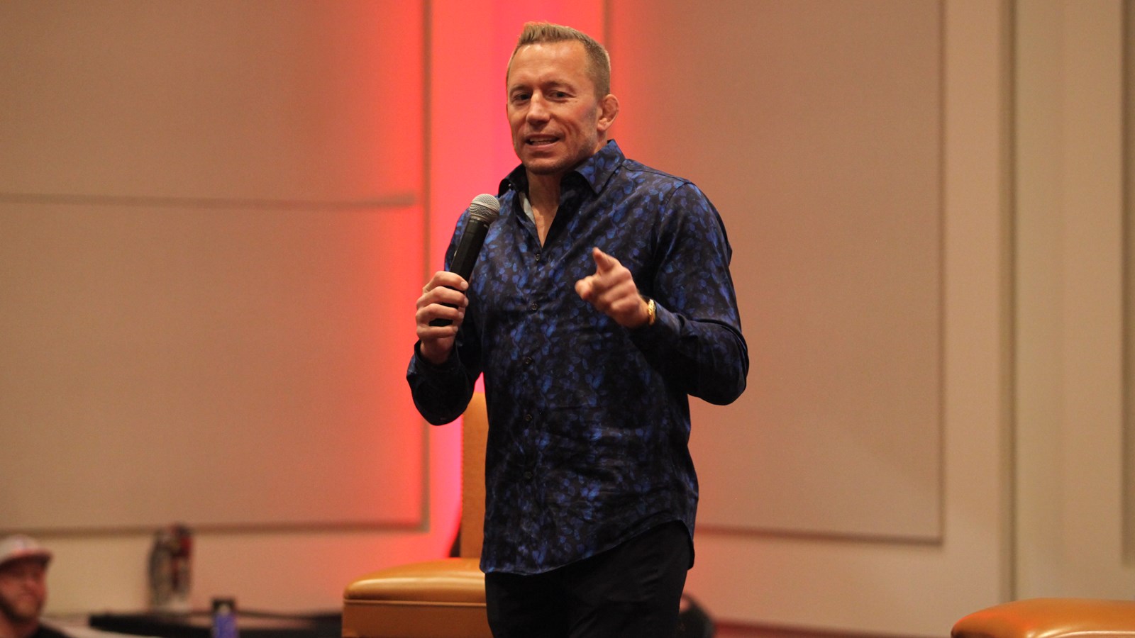 Georges St-Pierre partage sa mentalité de champion à Saint-Georges