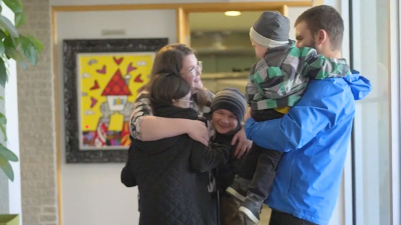 La famille a passé 94 nuitées au Manoir Ronald McDonald de Québec, pour rester aux côtés de Léo durant son hospitalisation.