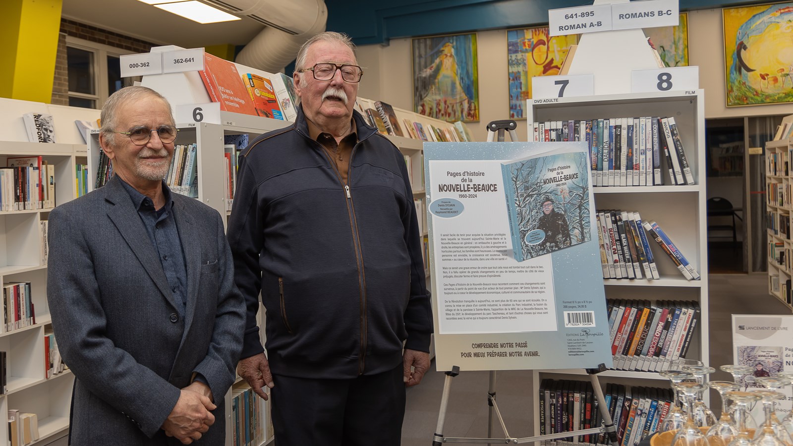 Raymond Beaudet et Denis Sylvain