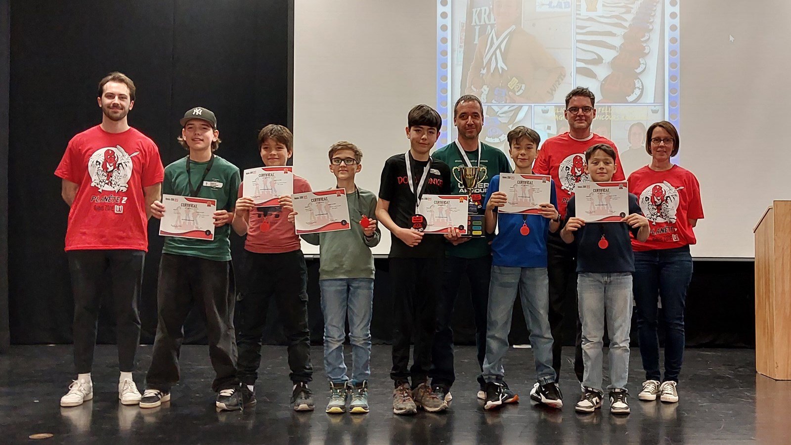 Les gagnants 3e Cycle