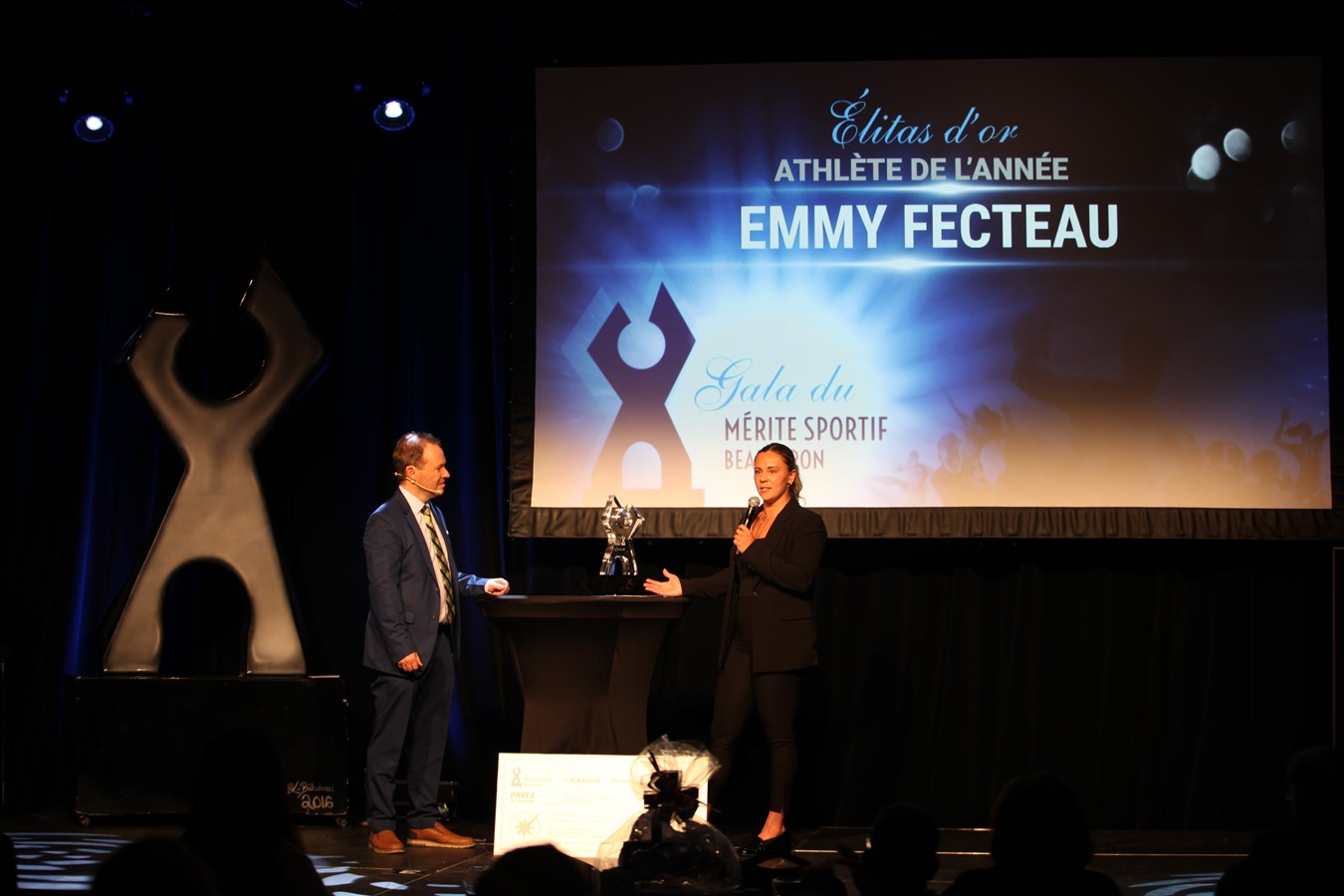 Emmy Fecteau couronnée d’or au Gala du Mérite sportif beauceron