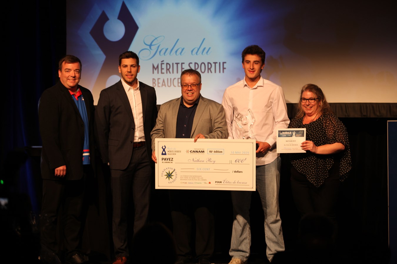 Emmy Fecteau couronnée d’or au Gala du Mérite sportif beauceron