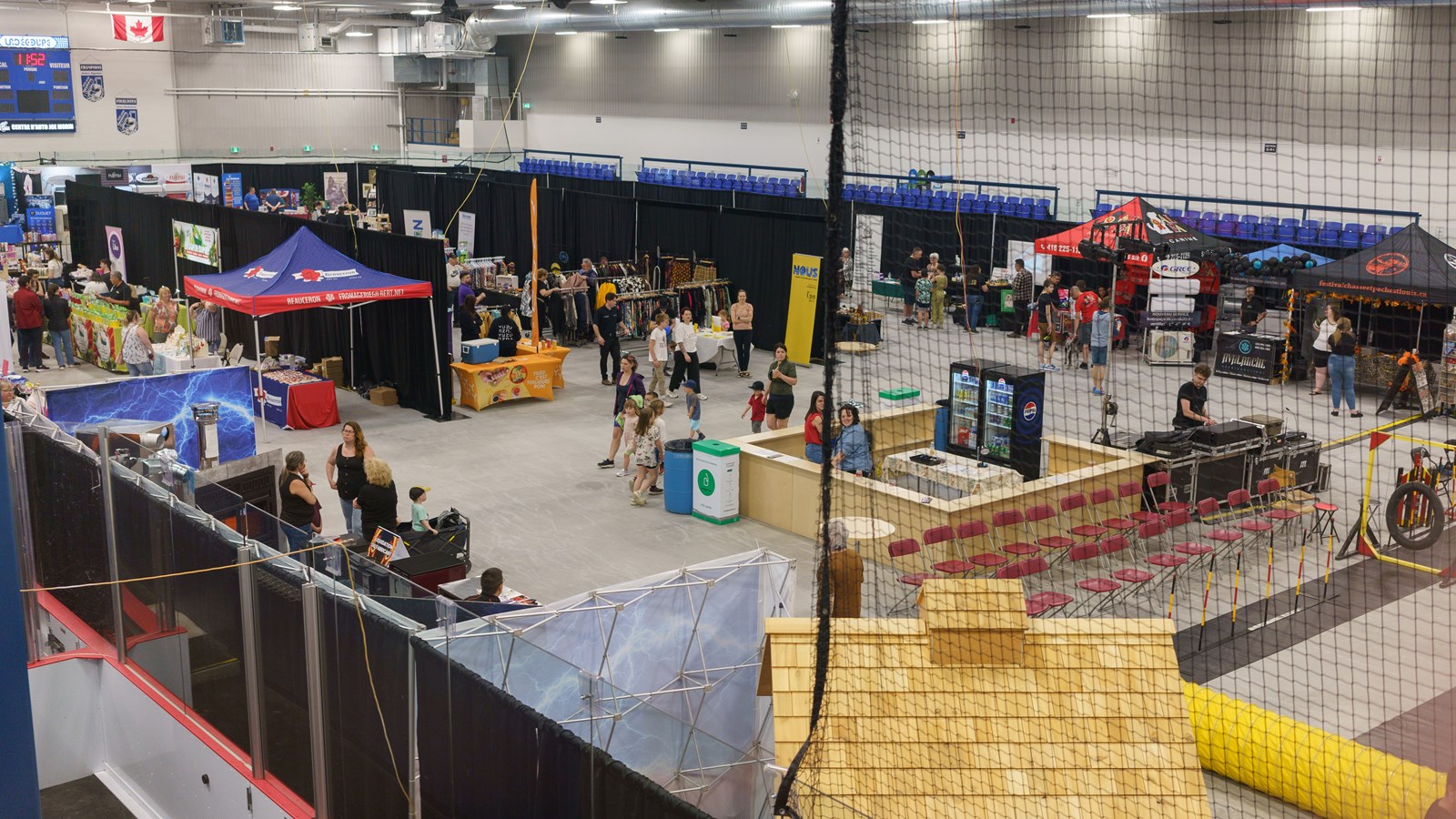 Démonstration des pompiers réussie à l'Expo St-Prosper