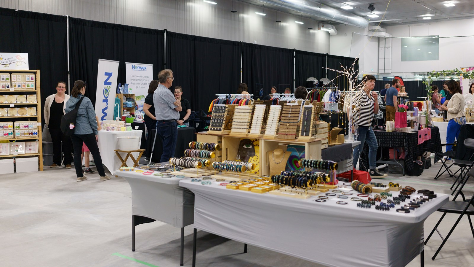 Démonstration des pompiers réussie à l'Expo St-Prosper