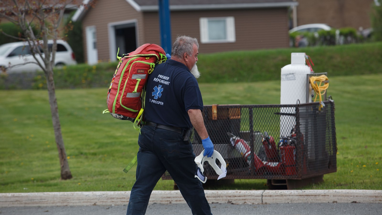Démonstration des pompiers réussie à l'Expo St-Prosper