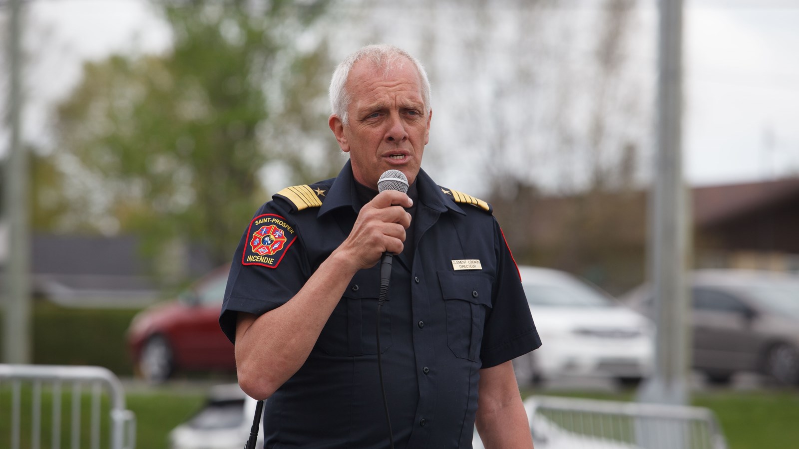 Démonstration des pompiers réussie à l'Expo St-Prosper