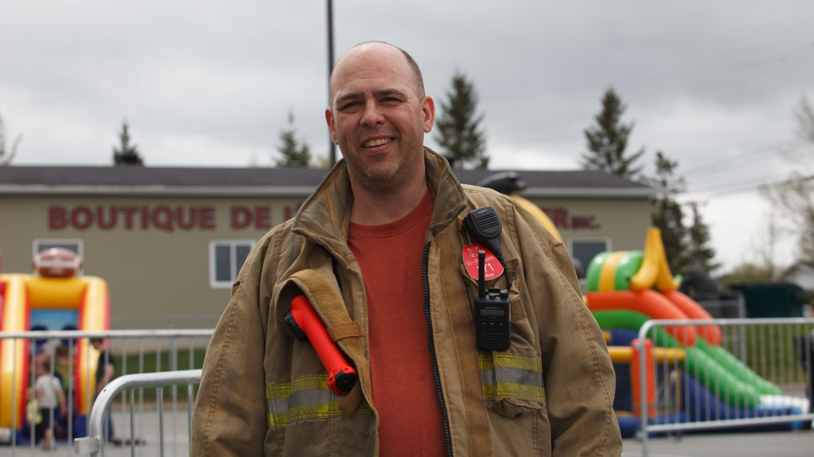 Démonstration des pompiers réussie à l'Expo St-Prosper