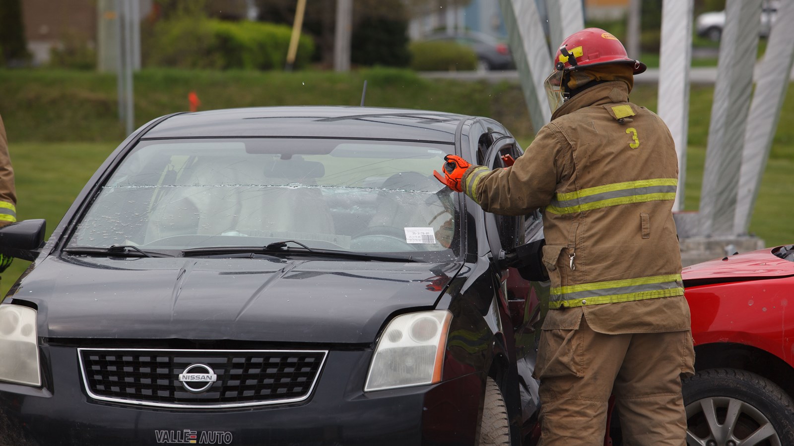 Démonstration des pompiers réussie à l'Expo St-Prosper