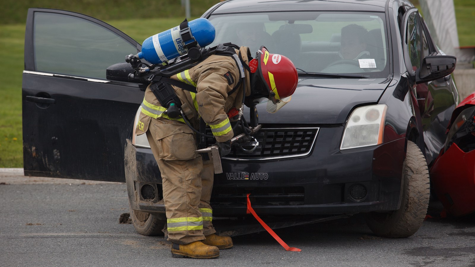 Démonstration des pompiers réussie à l'Expo St-Prosper