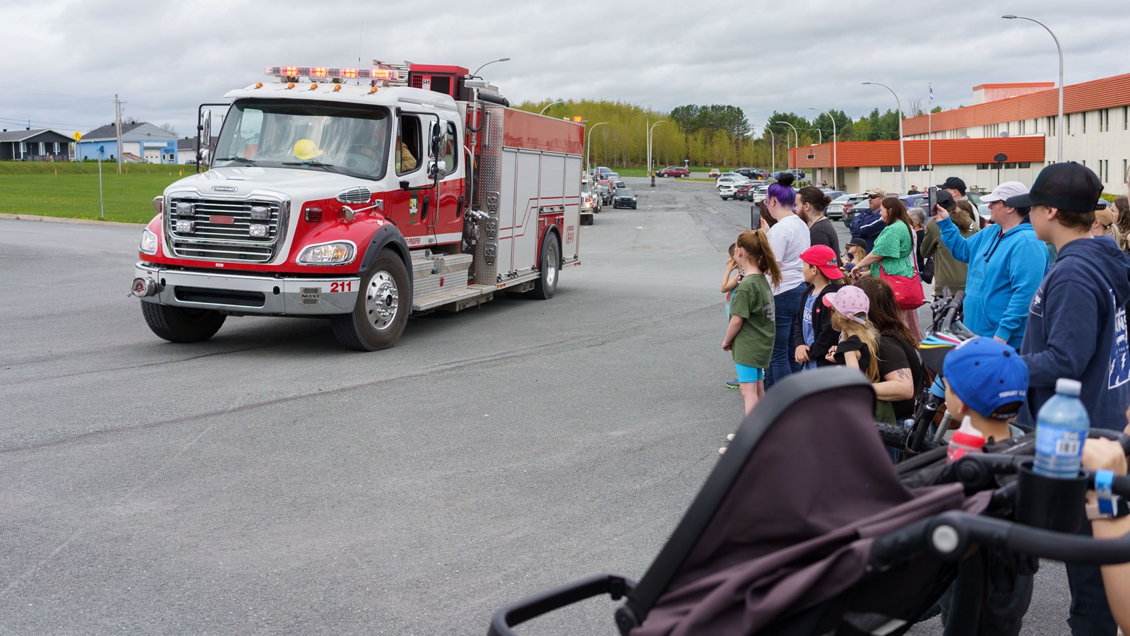 Démonstration des pompiers réussie à l'Expo St-Prosper