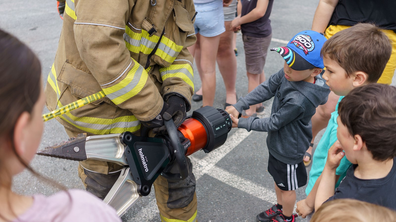 Démonstration des pompiers réussie à l'Expo St-Prosper