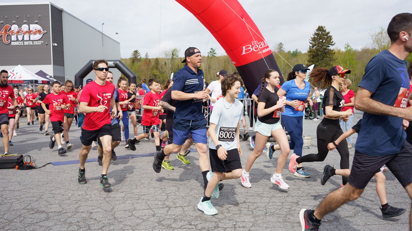Courir St-Gédéon: 458 sportifs présents