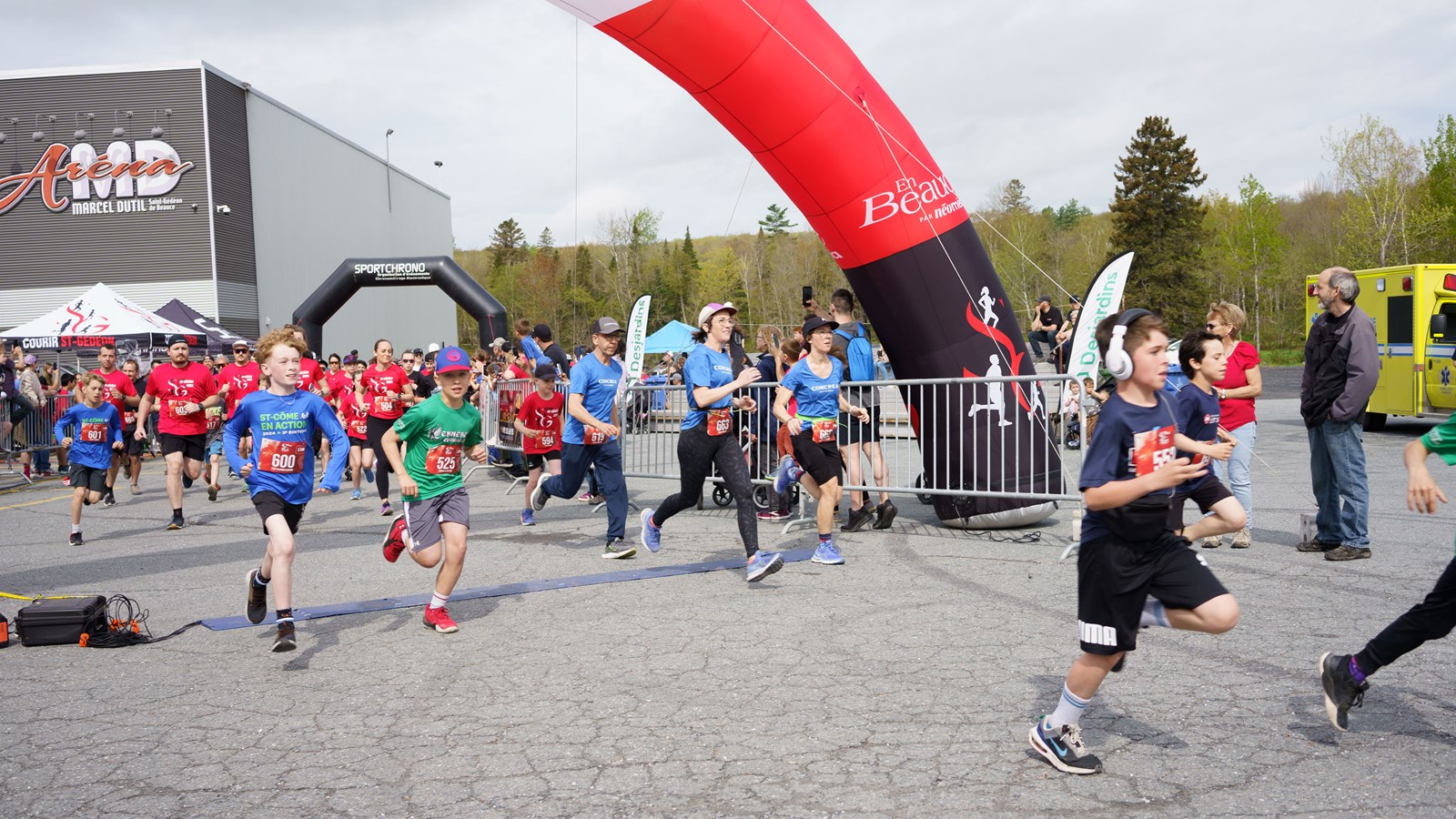 Courir St-Gédéon: 458 sportifs présents