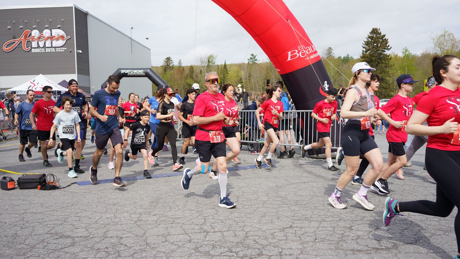 Courir St-Gédéon: 458 sportifs présents