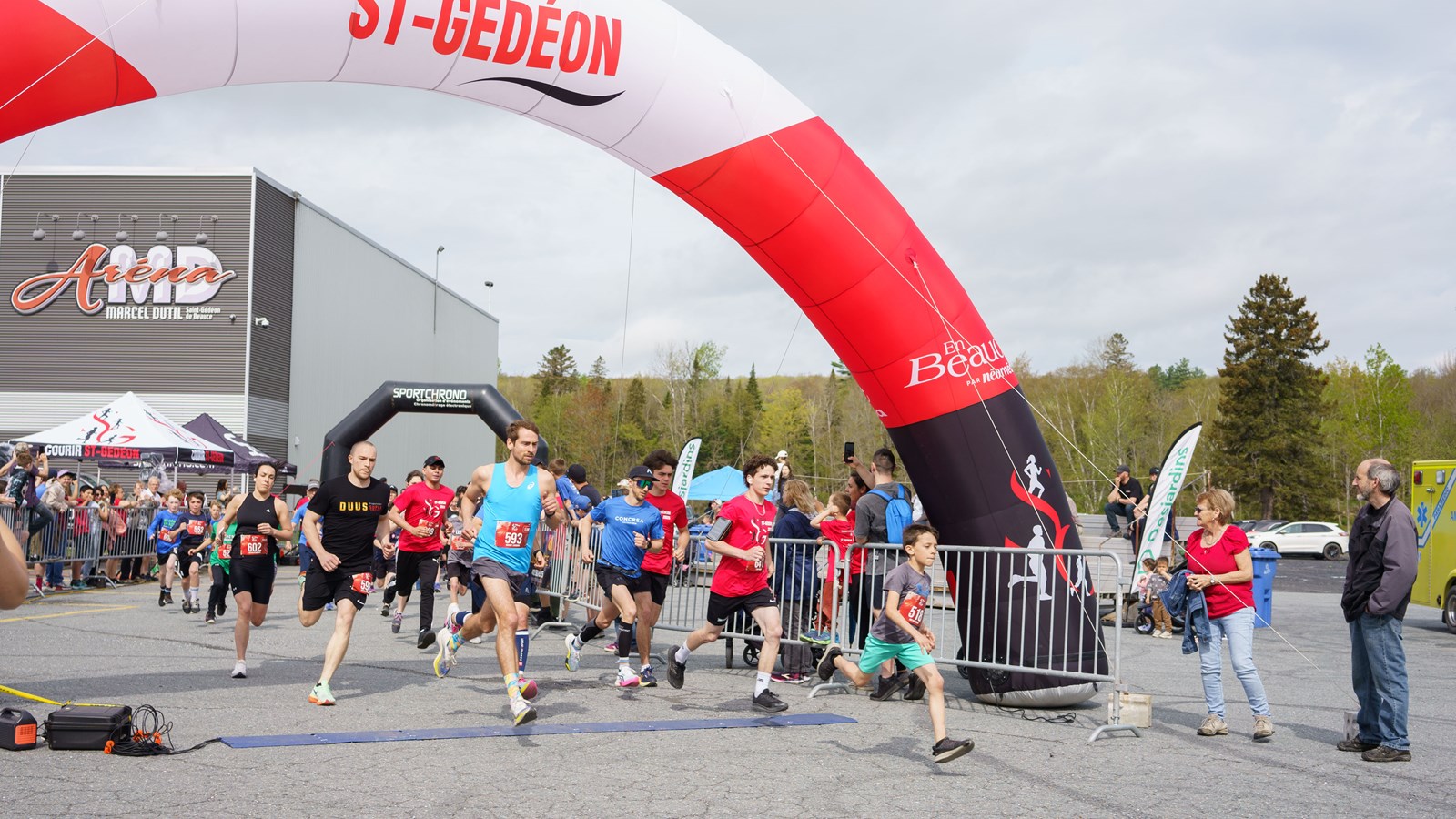 Courir St-Gédéon: 458 sportifs présents