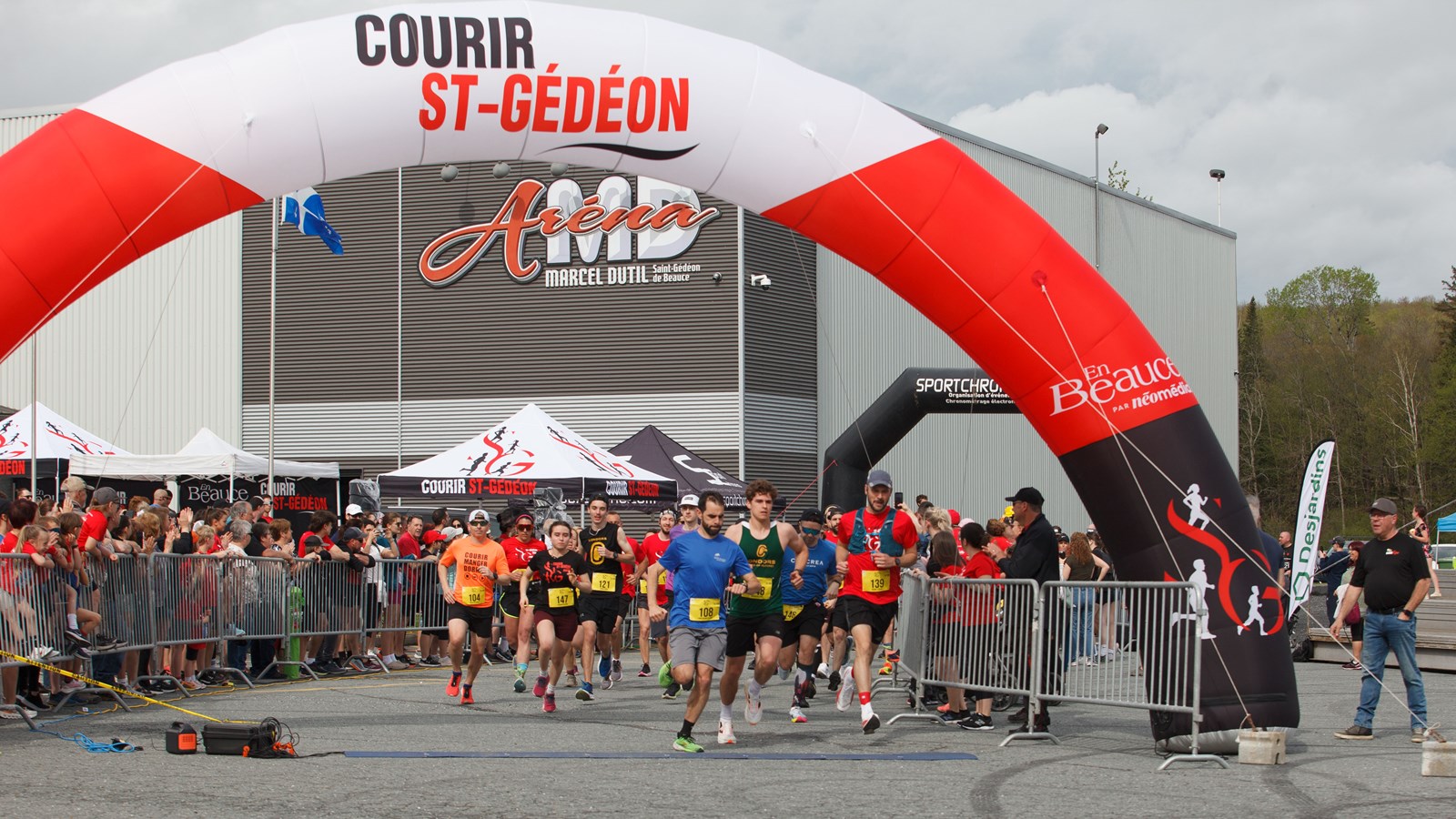 Courir St-Gédéon: 458 sportifs présents