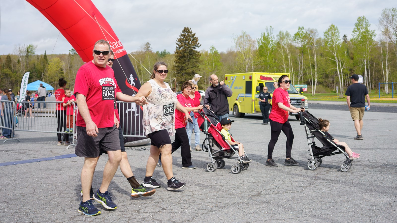 Courir St-Gédéon: 458 sportifs présents
