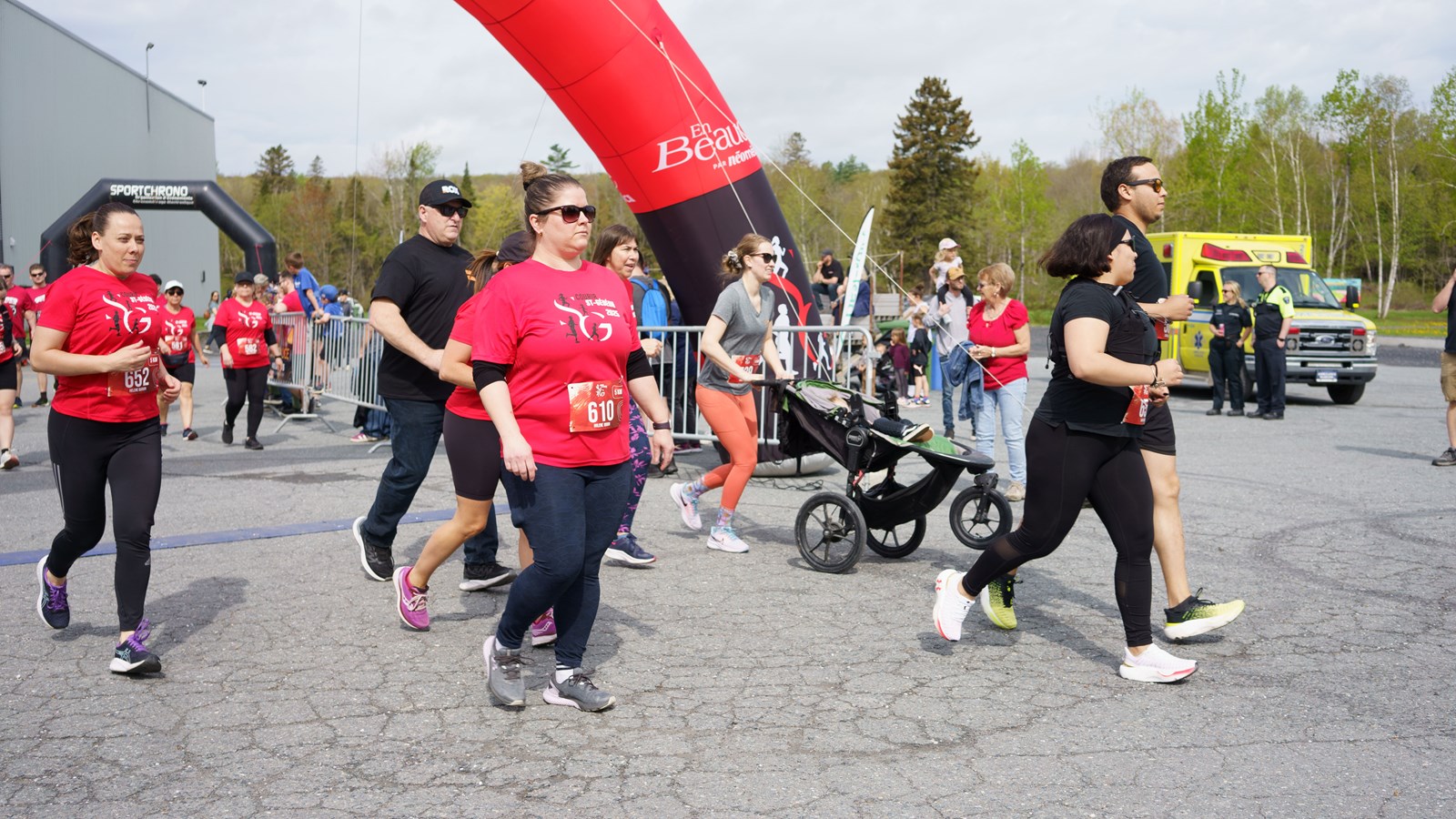 Courir St-Gédéon: 458 sportifs présents