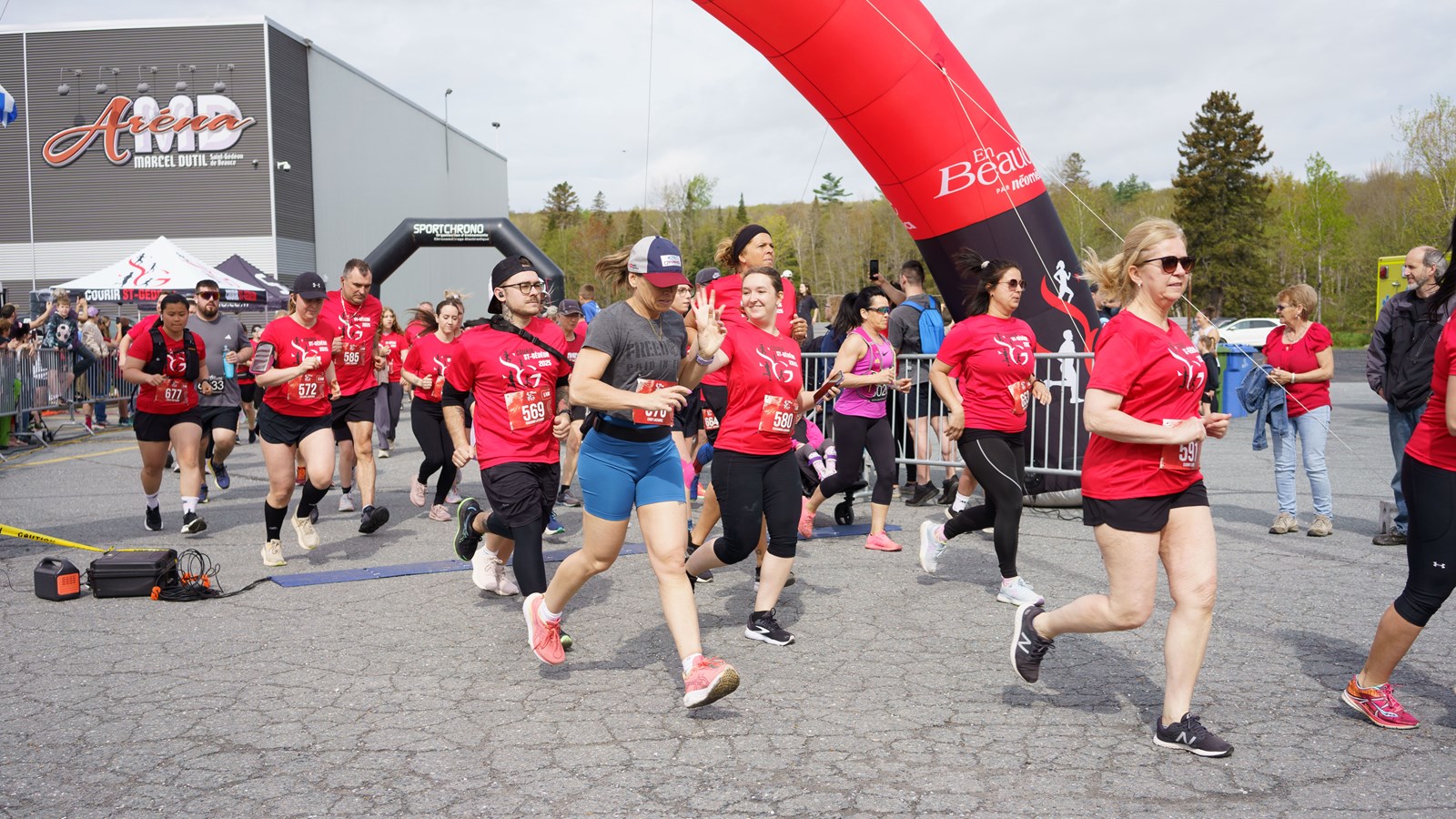 Courir St-Gédéon: 458 sportifs présents