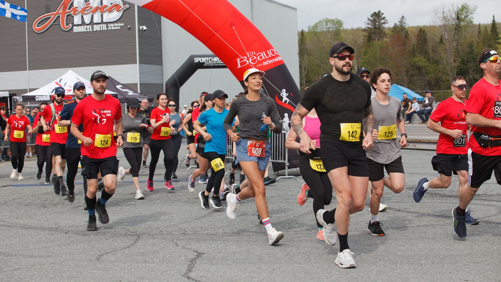 Courir St-Gédéon: 458 sportifs présents