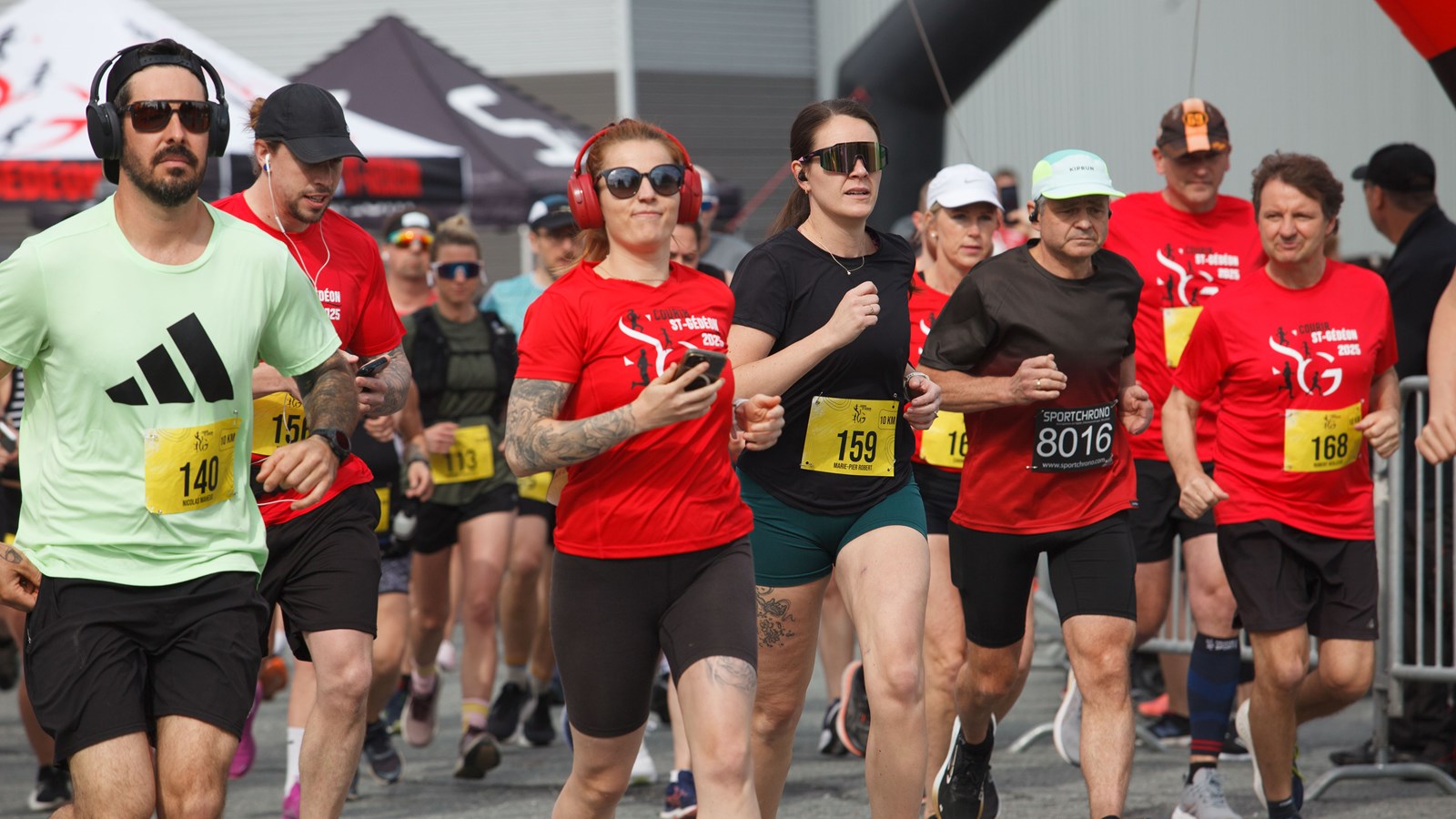 Courir St-Gédéon: 458 sportifs présents