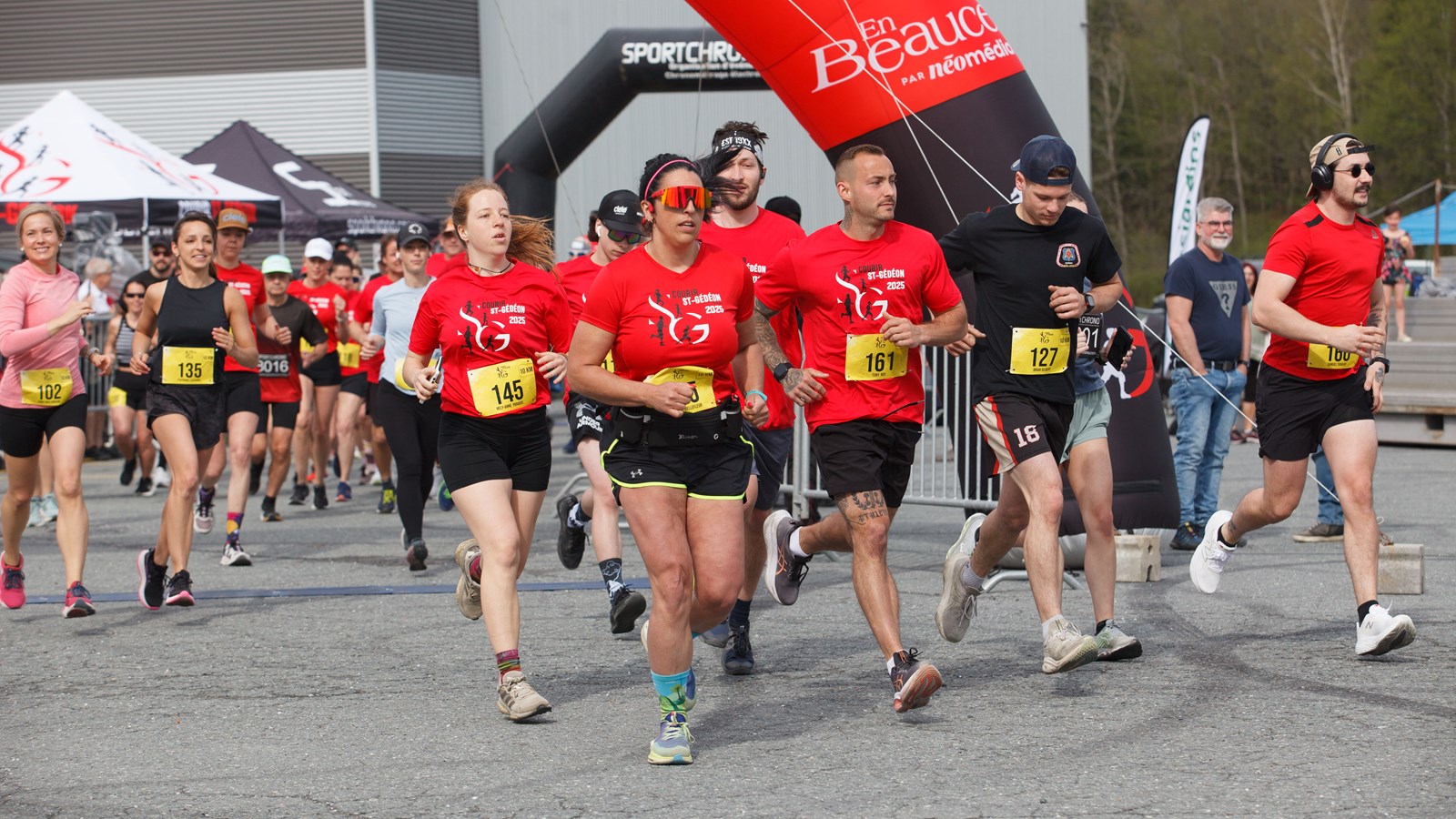 Courir St-Gédéon: 458 sportifs présents