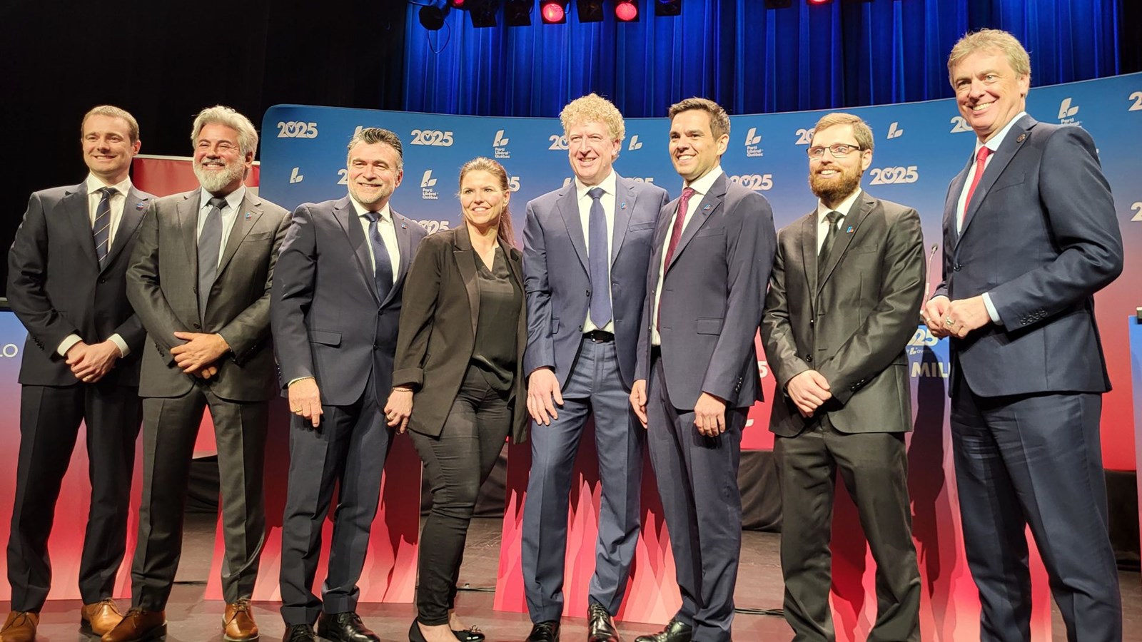 Mario Roy confronte les quatre autres candidats à la chefferie du PLQ