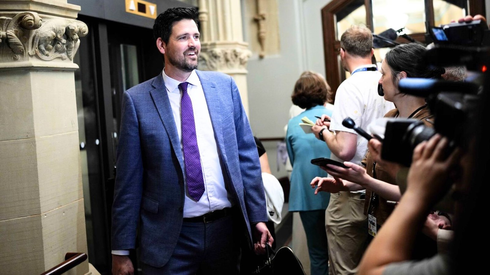 Le ministre fédéral de la Justice, Sean Fraser.