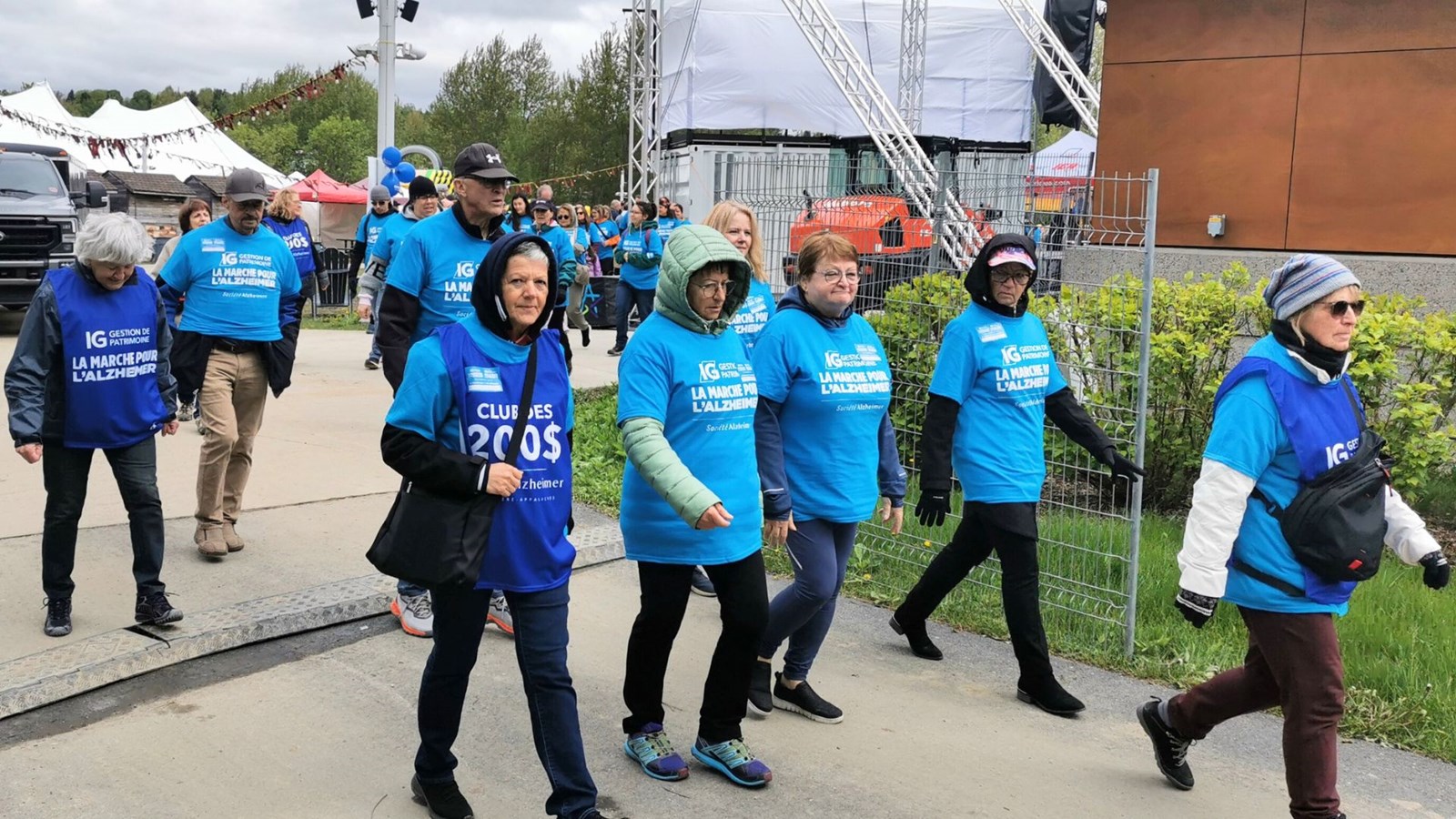 L'objectif de collecte dépassé à la Marche pour l’Alzheimer