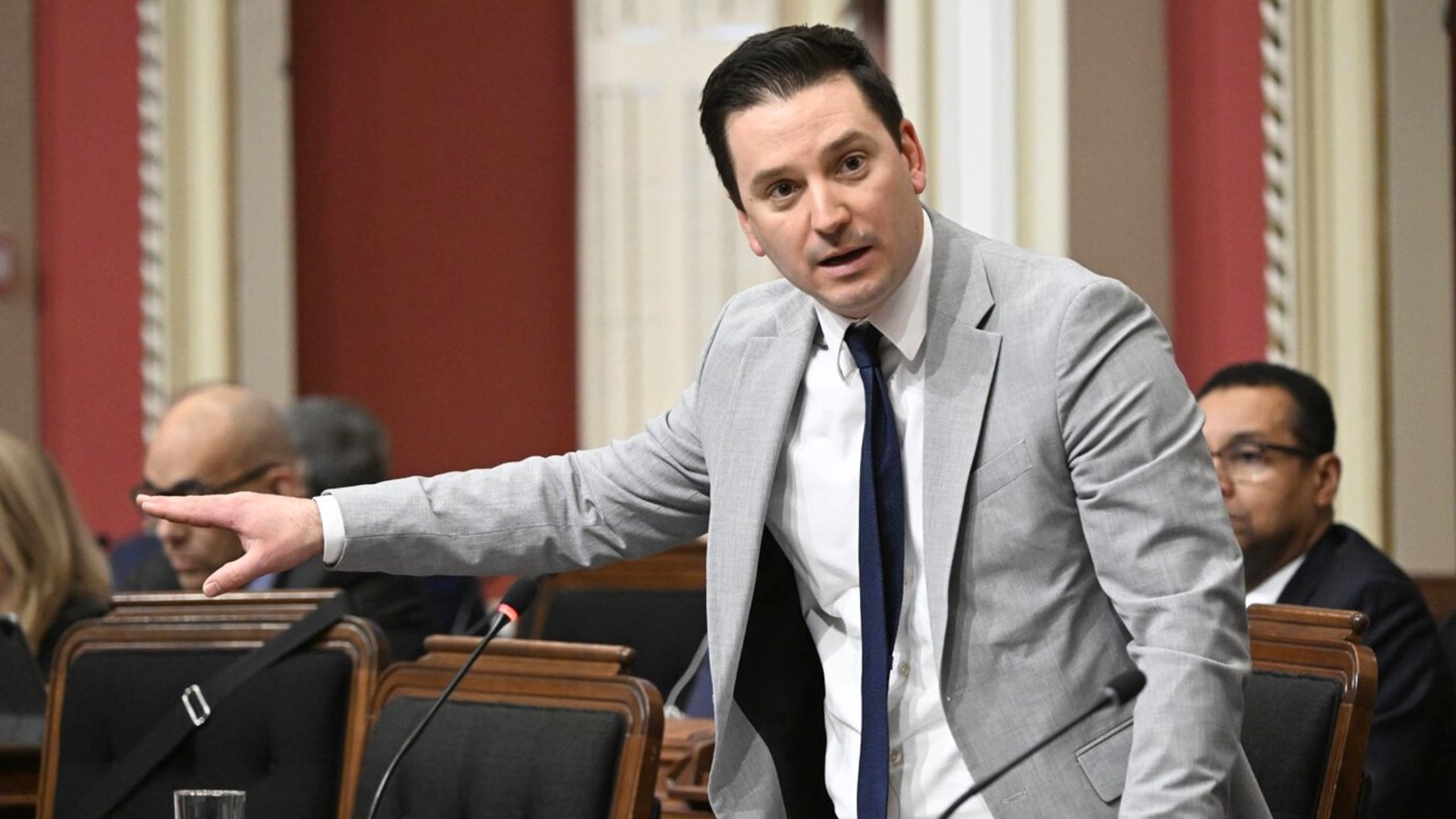 Le leader parlementaire du gouvernement, Simon Jolin-Barrette.