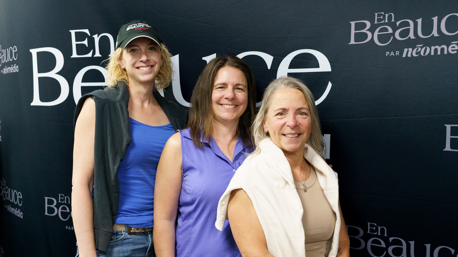 Marie-France Roy, Josée Veilleux et Guylaine Bilodeau 