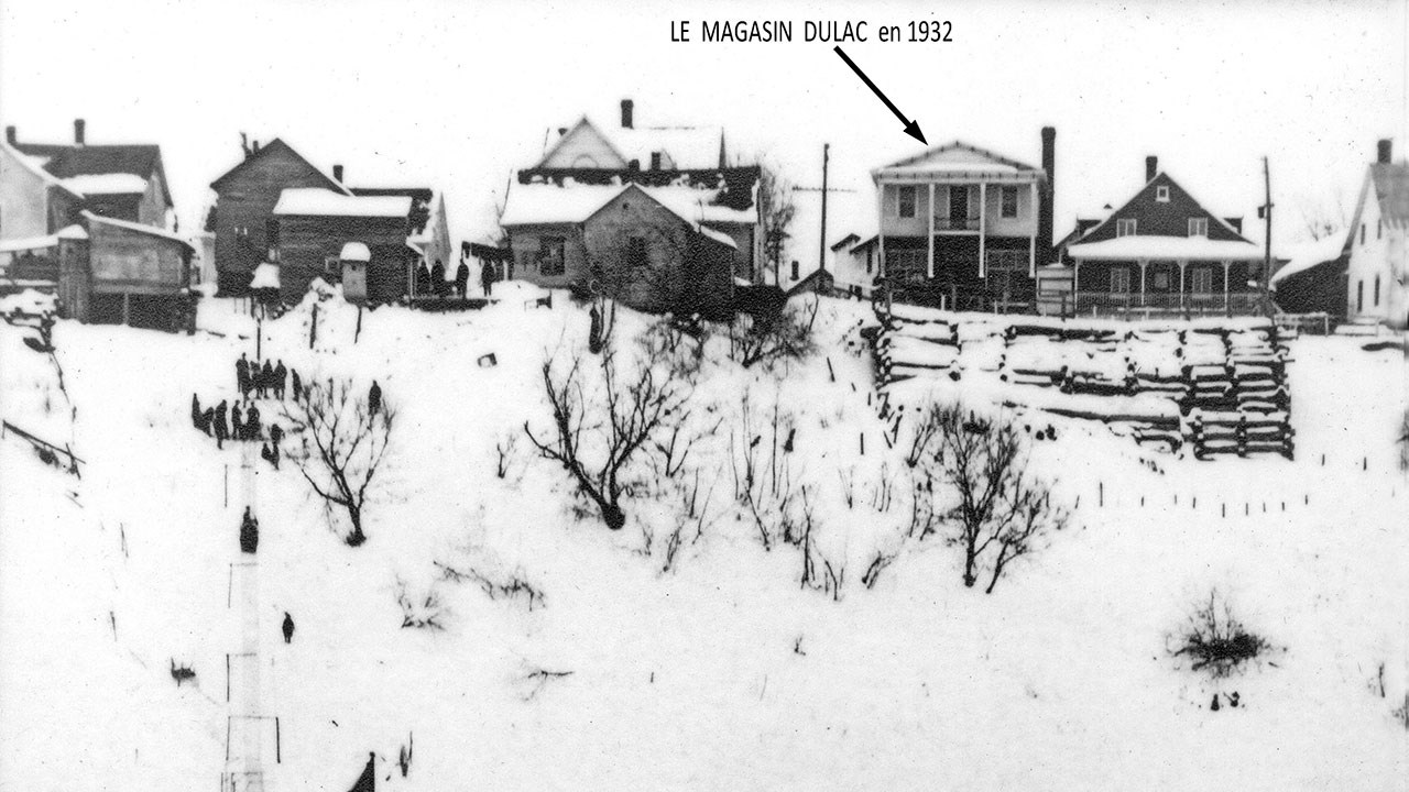 Le magasin J. E. Dulac et Fils des années '30