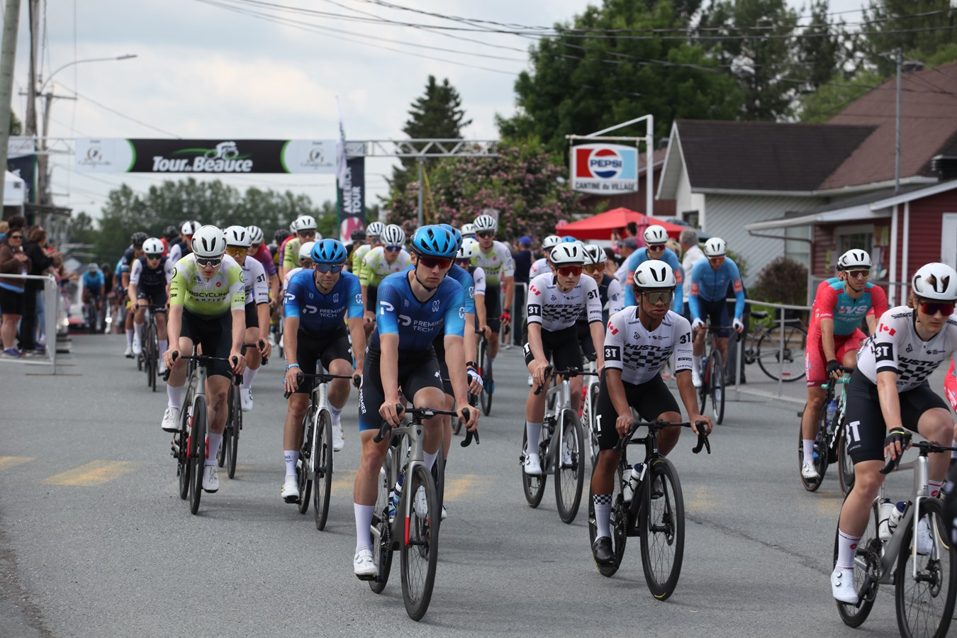Le Tour de Beauce 2025 prend son départ à Saint-Gédéon