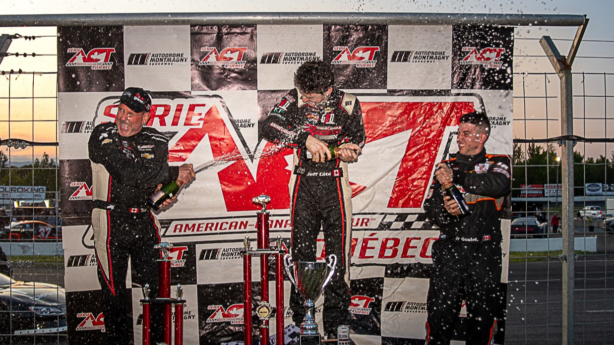 Victoire spectaculaire pour Jeff Côté à Montmagny dans la Série ACT
