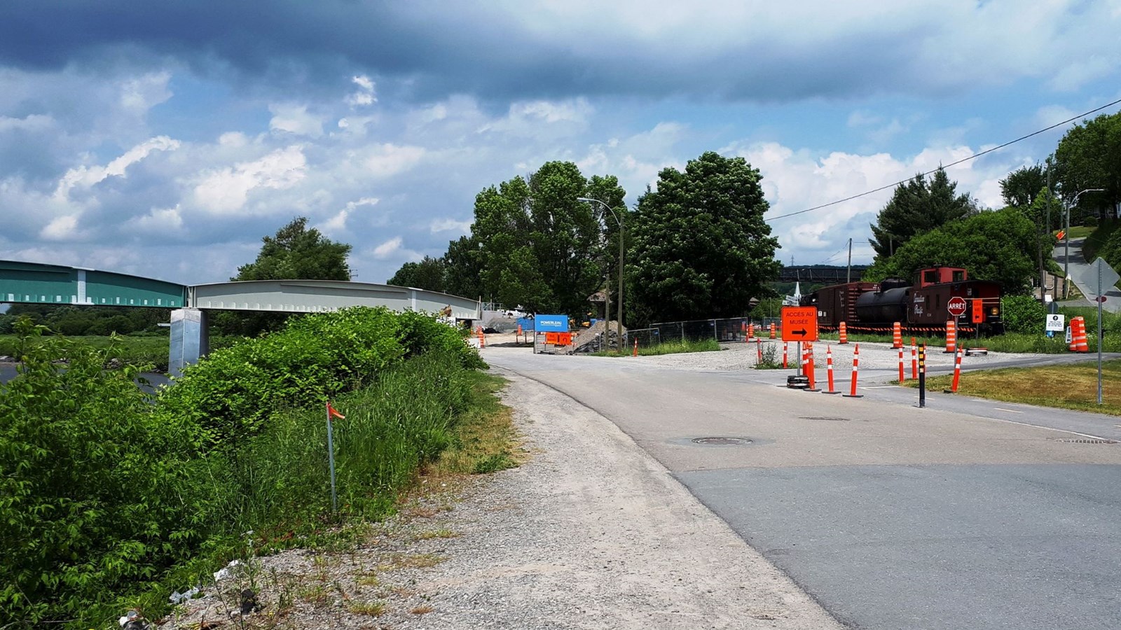 Pont ferroviaire de Vallée-Jonction: la construction avance à un «rythme soutenu»