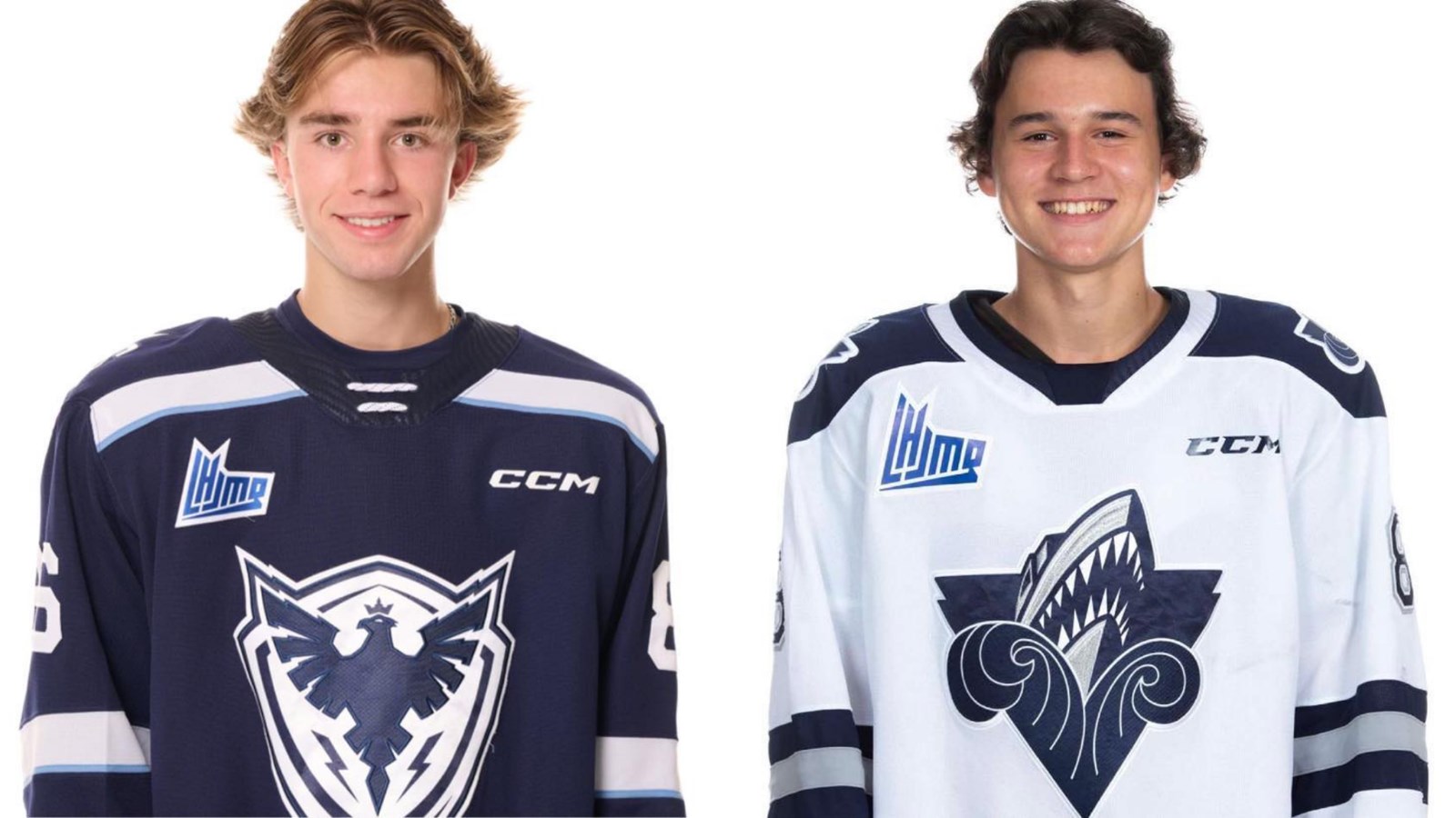 Mavrick Lachance et Jacob Mathieu