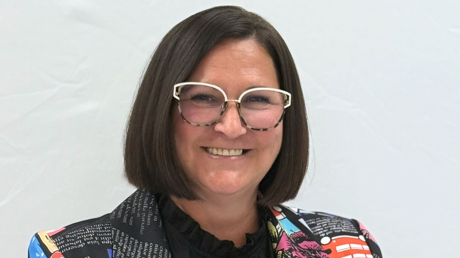 La candidate à la mairie de Sainte-Marie, Luce Lacroix.