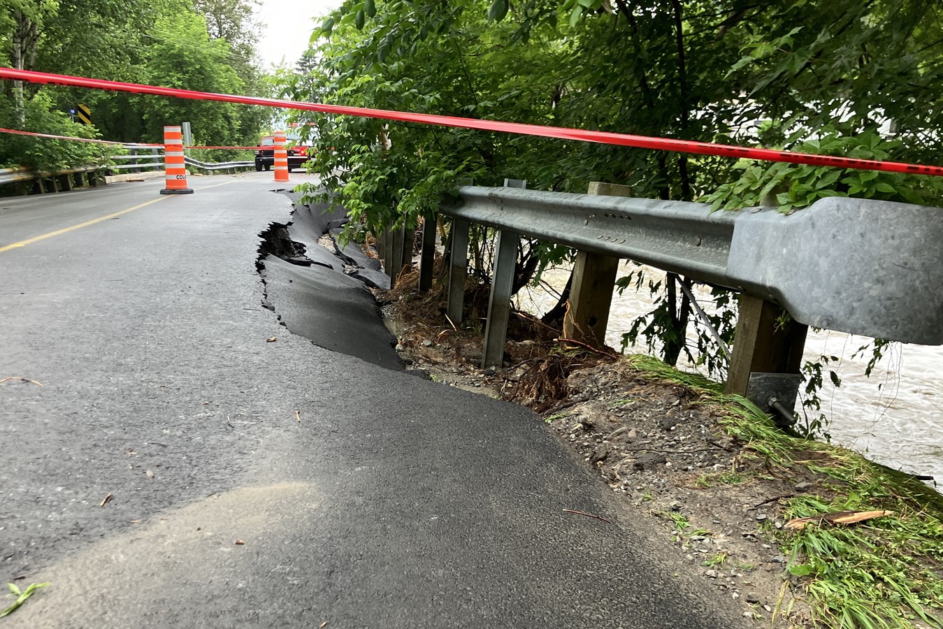 Routes et ponts fermés à Saint-Joseph-de-Beauce