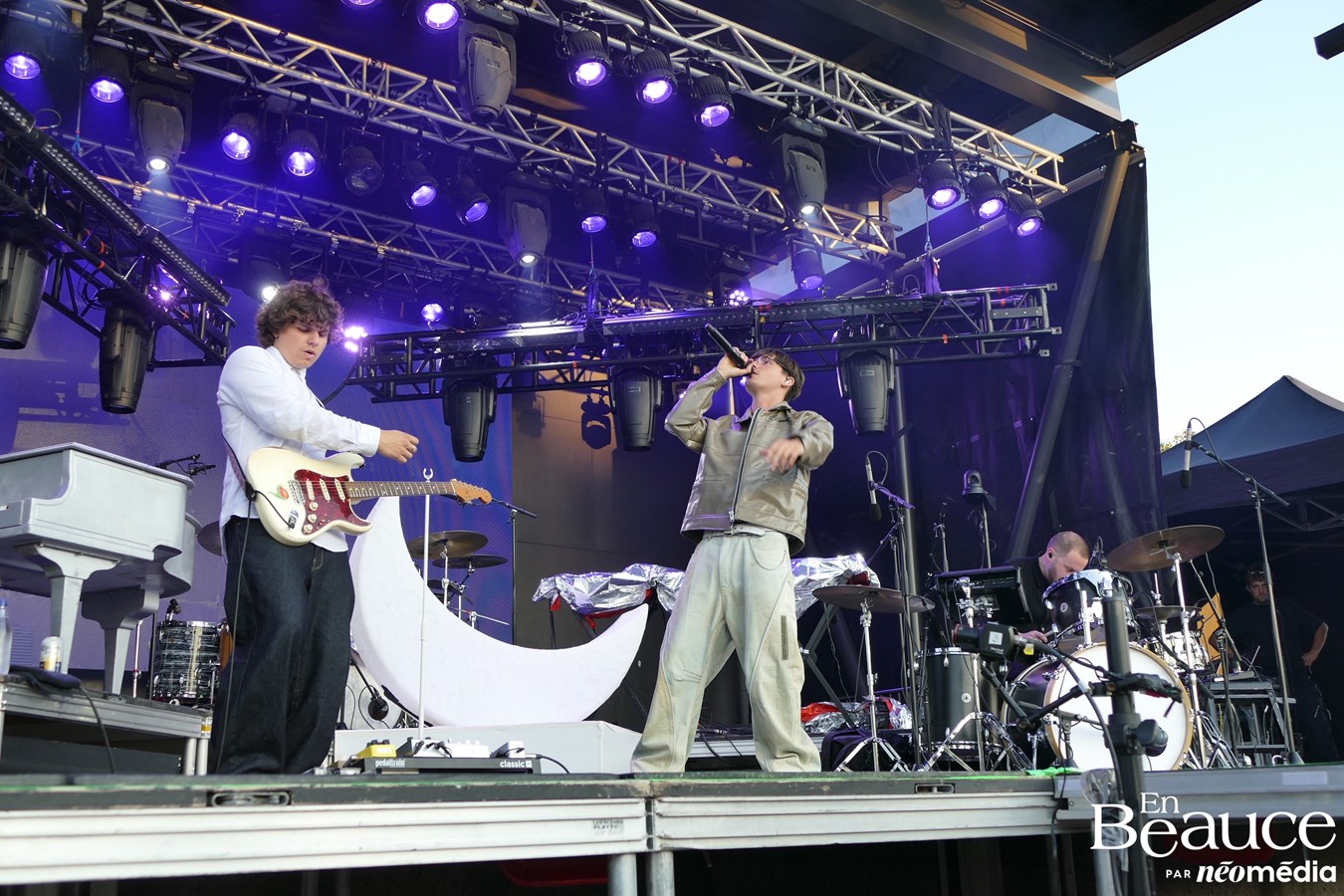 Fredz et Charlotte Cardin font rayonner le Festival d'été de Saint-Georges
